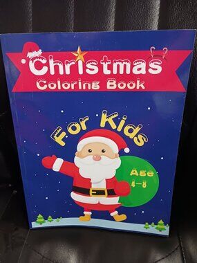 Christmas Coloring Book for Kids age 4-8: Big Children’s Christmas Gift or Prese